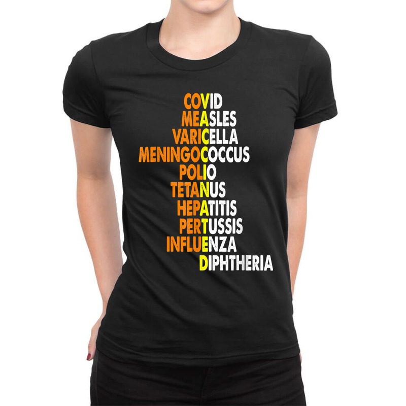 Vaccinated Tshirt For Men Women Vaccinated T Shirt Ladies Fitted T-Shirt by kadejahdomenick | Artistshot