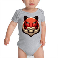 Tiger Head Vector Baby Bodysuit | Artistshot