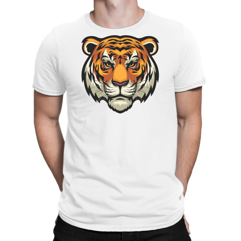 Tiger Head Vector T-shirt | Artistshot