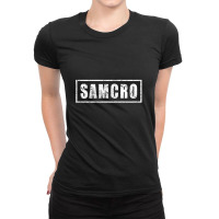 Samcro Ladies Fitted T-shirt | Artistshot