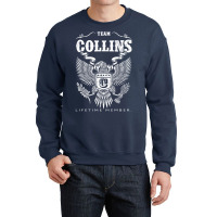 Team Collins Lifetime Member Crewneck Sweatshirt | Artistshot