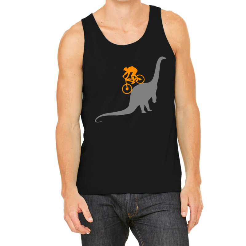 Mtb Dinosaur Dino Bike Mountain Bicycle Sport Tank Top | Artistshot