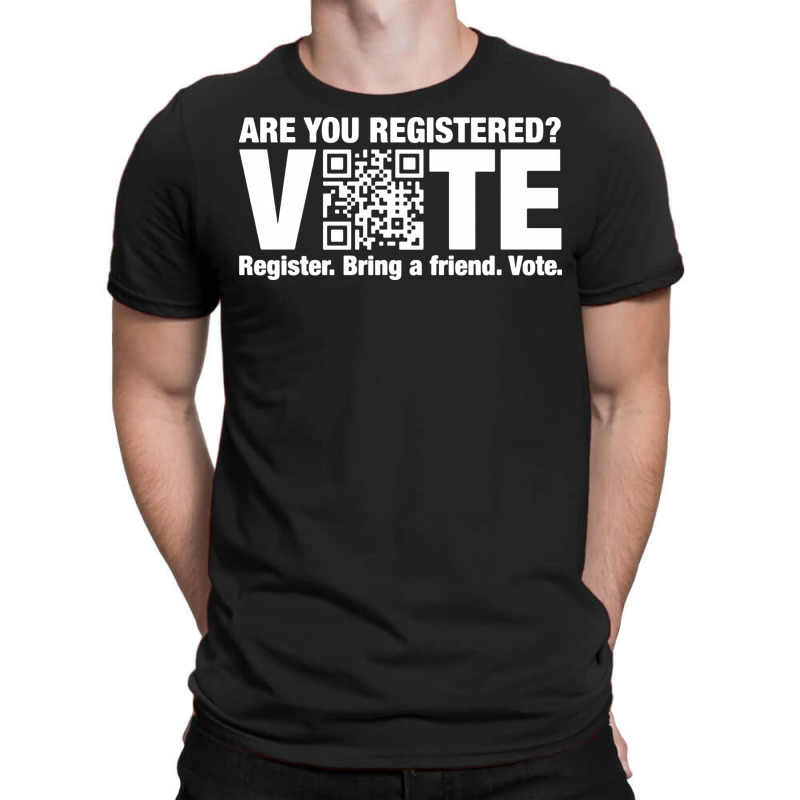 Vote Qr Code Vote.org Election T-shirt | Artistshot