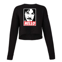 Hello Cropped Sweater | Artistshot