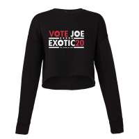 Vote For Joe Cropped Sweater | Artistshot