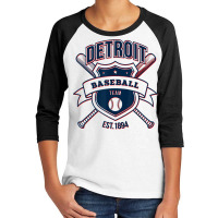 Retro Look Tiger Tailgate Party Gameday Sport Fan Gift T Shirt Youth 3/4 Sleeve | Artistshot