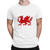 Welsh Red Dragon, Welsh Prides, From Flag Of Wales   Dragon T-shirt | Artistshot