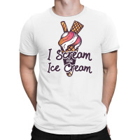 Scream Ice Cream T-shirt | Artistshot
