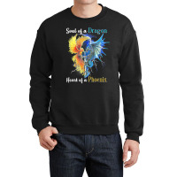 Soul Of A Dragon Heart Of A Phoenix T Shirt Crewneck Sweatshirt | Artistshot