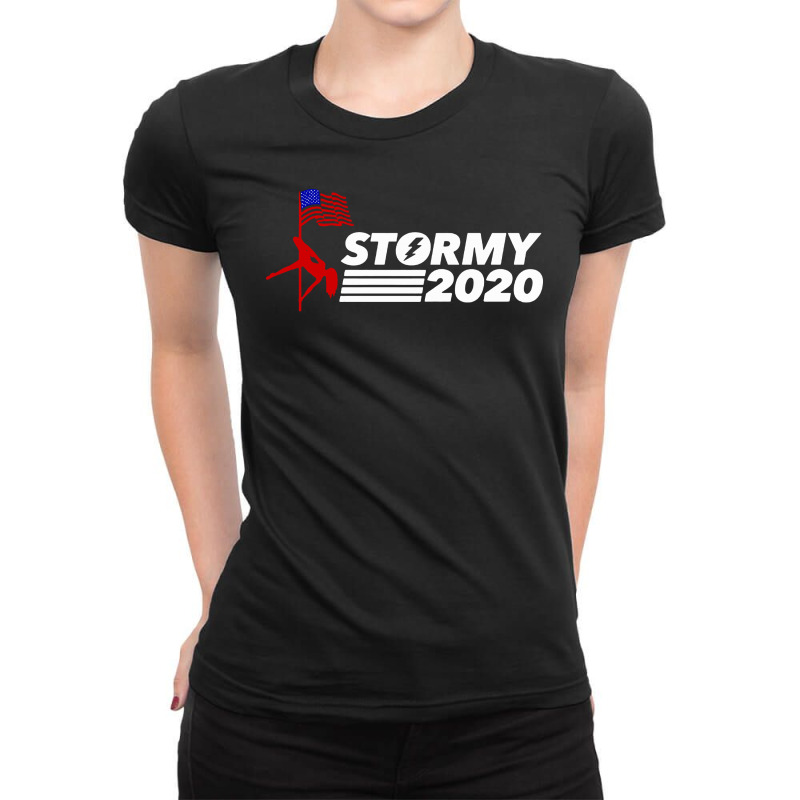 Stormy 2020 Ladies Fitted T-Shirt by rastyrocl | Artistshot