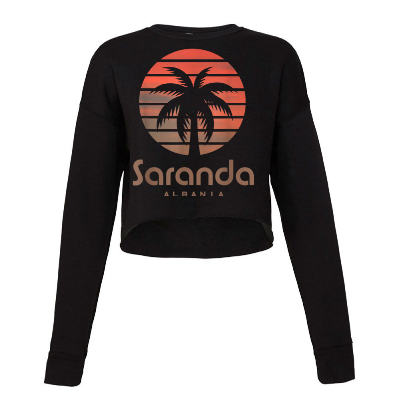 Saranda Albania T Shirt Cropped Sweater by towamingle | Artistshot