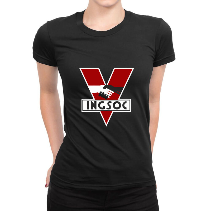 Ingsoc 1984 Ladies Fitted T-Shirt by rajaaempat | Artistshot