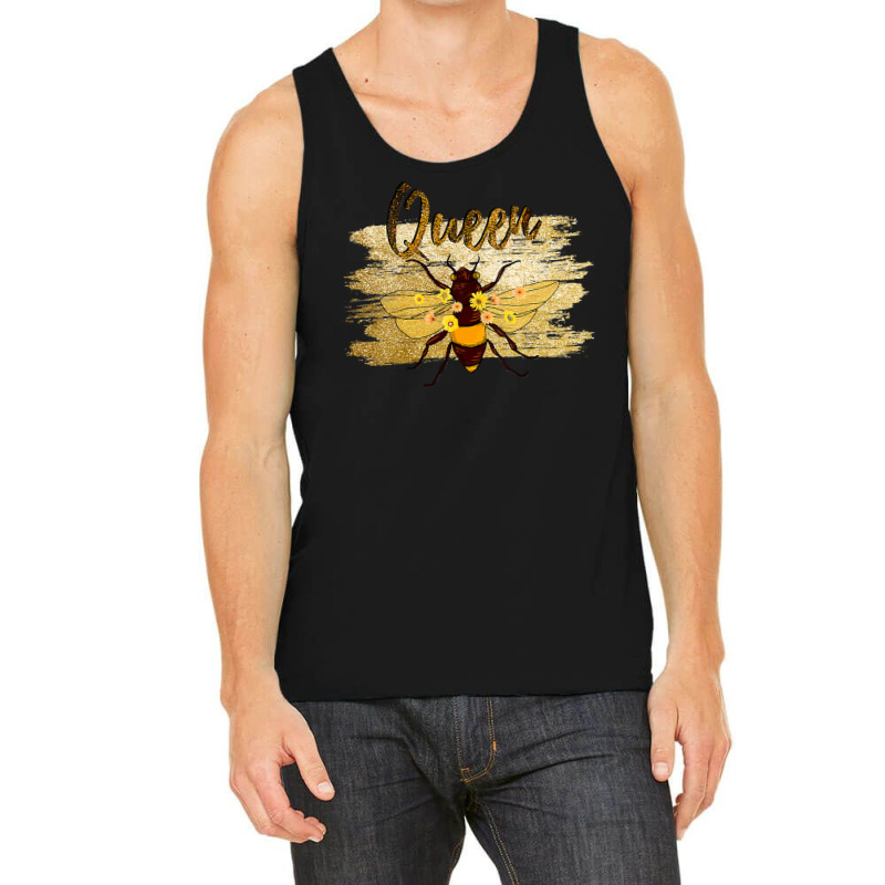 Bee Beekeeper Womens Queen Bee Honey Cute Womens Hive Vneck 614 Hive B Tank Top | Artistshot