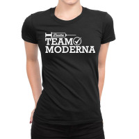 Team Moderna Vaccine, Moderna Vaccinated Vaccination T Shirt Ladies Fitted T-shirt | Artistshot