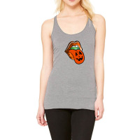 Lips With Tongue Out Pumkin Halloween Racerback Tank | Artistshot