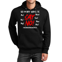 So Many Ways To Say No Red Ribbon Week T  Shirt So Many Ways To Say No Unisex Hoodie | Artistshot