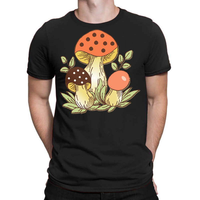 Mushrooms T  Shirt Retro 70's Mushrooms T  Shirt T-shirt | Artistshot