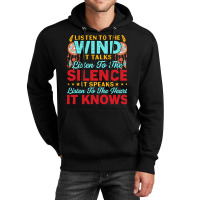 Native American Pride T  Shirt Listen To The Wind It Talks Listen To T Unisex Hoodie | Artistshot