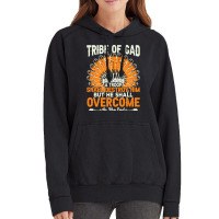 Native American Pride T  Shirt Tribe Of Gad A Troop Shall Destroy H Im Vintage Hoodie | Artistshot