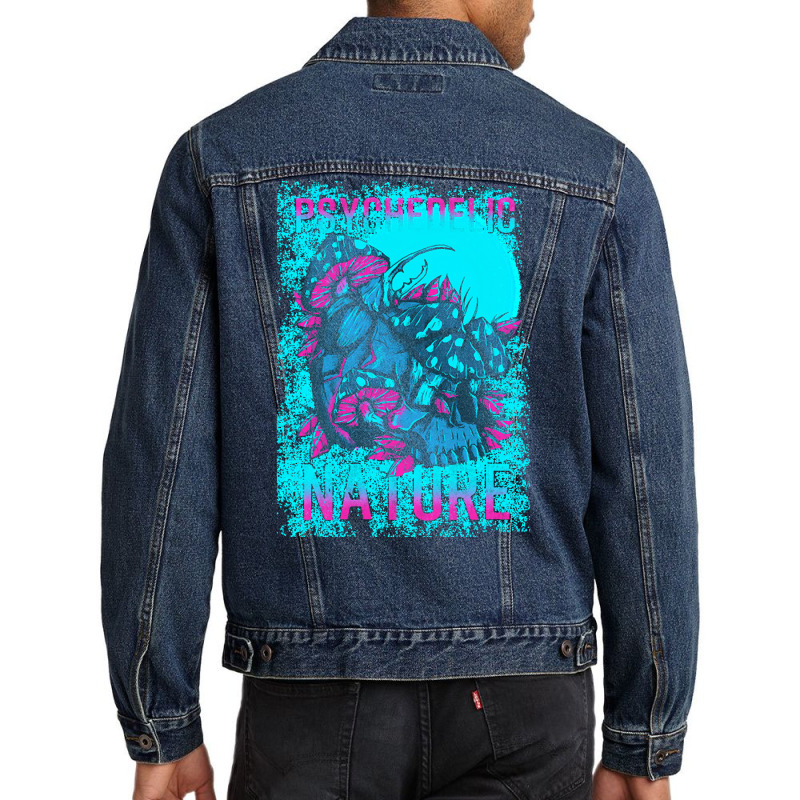 Psychedelic T  Shirt Psychedelic Nature T  Shirt Men Denim Jacket | Artistshot