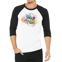 Trend Of Skull 3/4 Sleeve Shirt | Artistshot