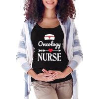 Oncology Nurse T  Shirt Oncology Nurse Gift T  Shirt Maternity Scoop Neck T-shirt | Artistshot