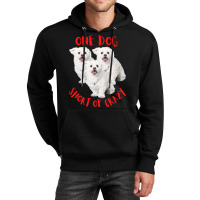 One Dog Short Of Crazy T  Shirtone Dog Short Of Crazy T  Shirt (13) Unisex Hoodie | Artistshot