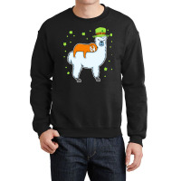 Unknown Funny Sloth Riding Llama Kids T  Shirt Leprechaun Lazy Sloth R Crewneck Sweatshirt | Artistshot