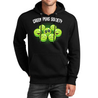 Vegetables T  Shirt Peas   Green Peas Society   Cute Kawaii Vegan Pun Unisex Hoodie | Artistshot