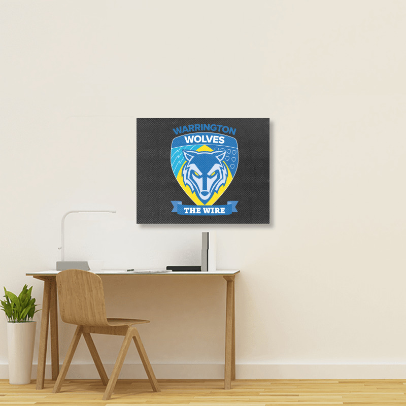 The-warrington-wolves-pen Landscape Canvas Print | Artistshot