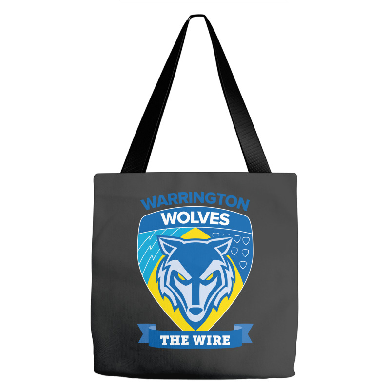 The-warrington-wolves-pen Tote Bags | Artistshot