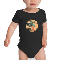 Surf Paradise Tropial Vibes Baby Bodysuit | Artistshot