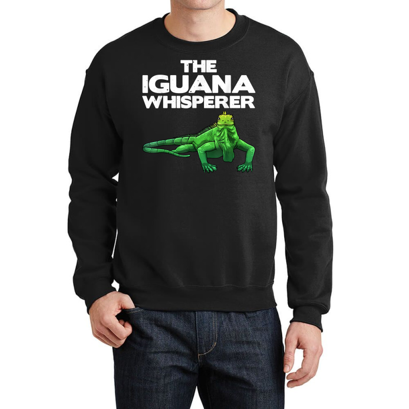 Funny Iguana Design For Men Women Reptile Lover Herpetology T Shirt Crewneck Sweatshirt | Artistshot