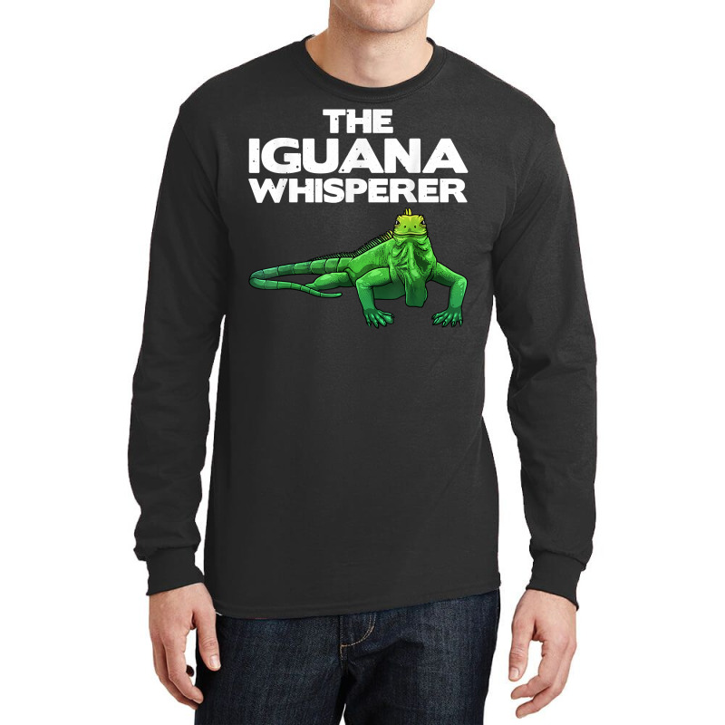 Funny Iguana Design For Men Women Reptile Lover Herpetology T Shirt Long Sleeve Shirts | Artistshot