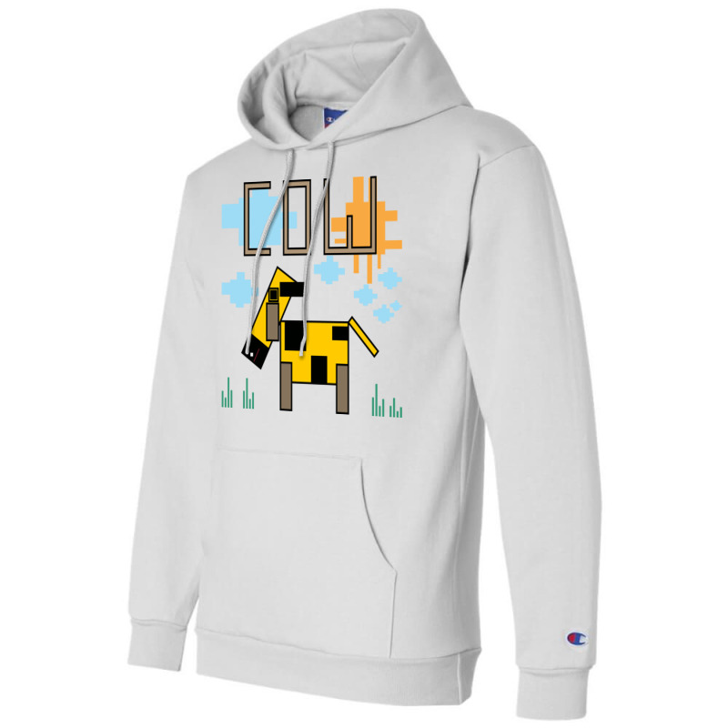 Cardboard Boxes Cow Champion Hoodie by selos47 | Artistshot