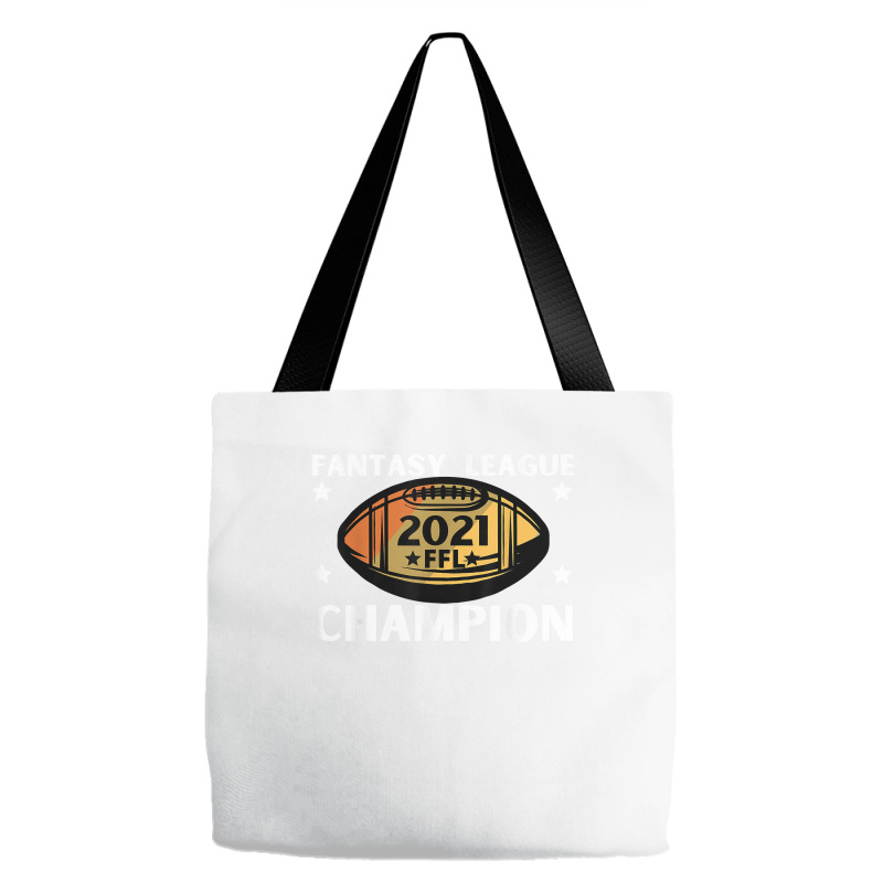 Fantasy League Champion Ffl Football 2021 Winner Vintage T Shirt Tote Bags | Artistshot