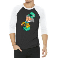 Mad Hatter 3/4 Sleeve Shirt | Artistshot