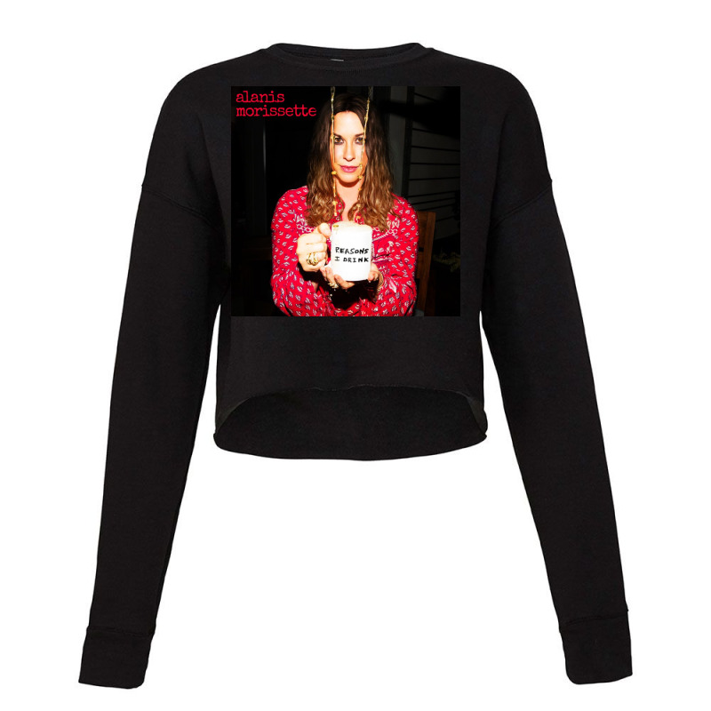 Alanis Morissette Tour Dates 2022 Waldjinah Cropped Sweater by alexanderchloe | Artistshot