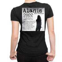 Alanis Morissette Jagged Little Pill Tour Dates 2022 Waldjinah Ladies Fitted T-shirt | Artistshot