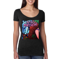 Alanis Morissette Tour Dates 2022 Waldjinah Women's Triblend Scoop T-shirt | Artistshot