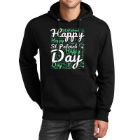 Happy St Patricks Day Wordart Unisex Hoodie | Artistshot