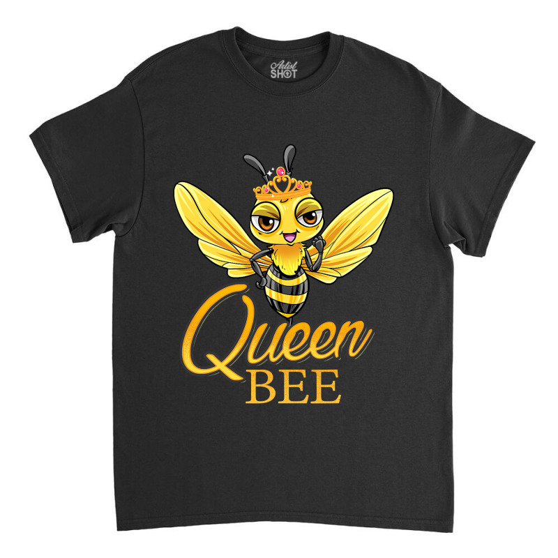 Bee Beekeeper Queen Bee Crown Women Girls Honey Bee Hive Beekeeping 92 Classic T-shirt | Artistshot