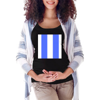 Blue Lines Art Maternity Scoop Neck T-shirt | Artistshot