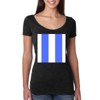 Blue Lines Art Women's Triblend Scoop T-shirt | Artistshot