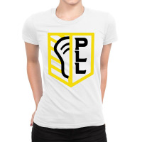 Shield Triblend Premier Lacrosse League Ladies Fitted T-shirt | Artistshot