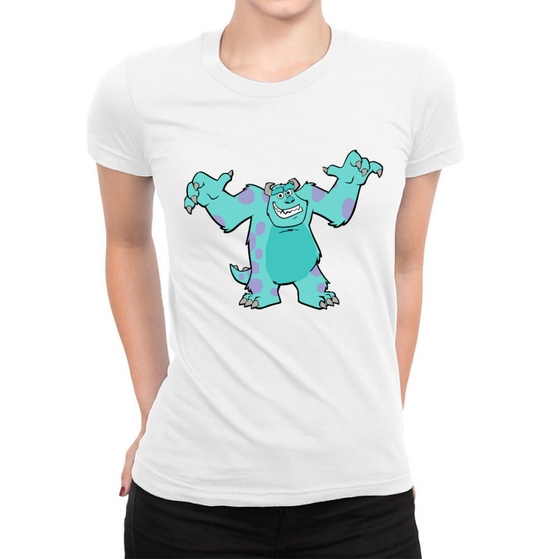 Custom Sully Ladies Fitted T-shirt By Aliana - Artistshot