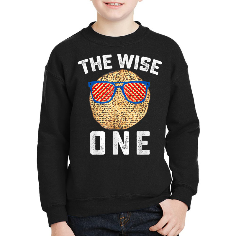 Passover The Wise One Jewish Pesach Funny Matzo Jew Holiday T Shirt Youth Sweatshirt | Artistshot