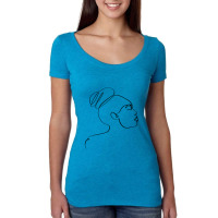 Abstract Minimal Women Women's Triblend Scoop T-shirt | Artistshot