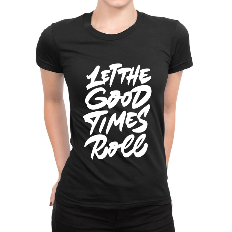 Good Times Rock Show Ladies Fitted T-Shirt by jarl cedric | Artistshot