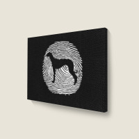 Croatian T  Shirt Old Croatian Sighthound D N A Fingerprint T  Shirt ( Landscape Canvas Print | Artistshot